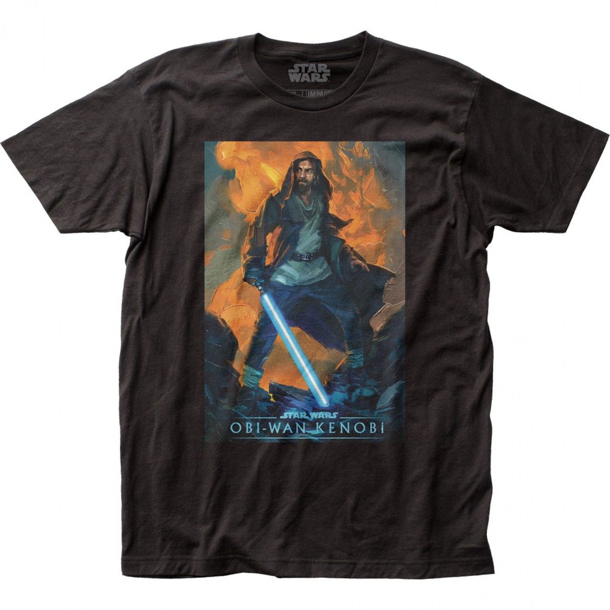 Star Wars Obi-Wan Kenobi Painting T-Shirt Black | eBay