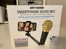 Art+Sound Content Creator Smartphone Karaoke Selfie Micrófono! ¡Videos de YouTube de Tik Tok!