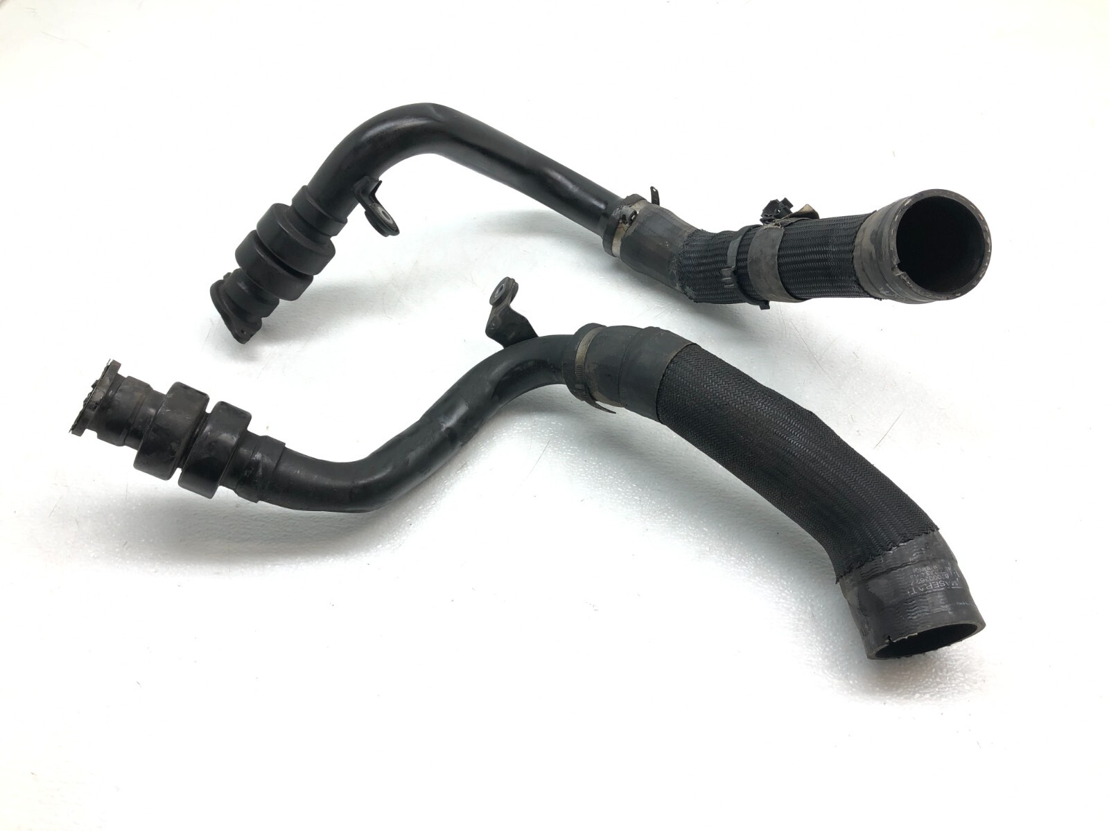2014-2017 MASERATI GHIBLI S Q4 FRONT TURBO INTERCOOLER HOSE TUBE X2 OEM.