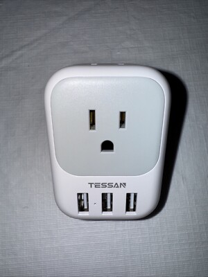 TESSAN Travel Plug Adapter Ts-161-DE-C Type E/F adaptor.