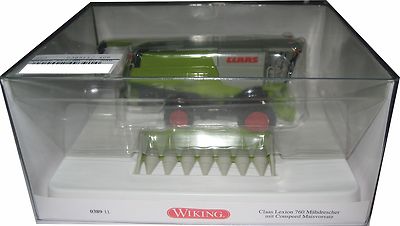 Wiking 038911 Claas Lexion 760 Mähdrescher mit Conspeed Maisvorsatz 1:87 H0