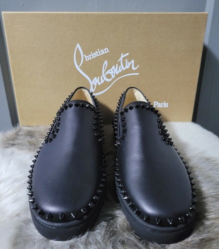 Christian Louboutin Pik Boat Flat Calf 