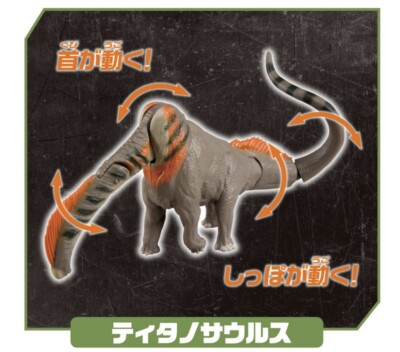 Ania Jurassic World: Titanosaurus on Land DX Set | eBay
