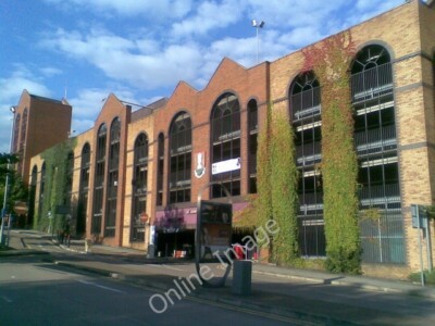Photo 6x4 St Johns Multi-Storey Car Park Northampton/SP7561 Handy for Th c2010