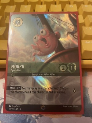 Disney Lorcana - Into The Inklands - Morph (Space Goo, 211/204) ZAUBERHAFT