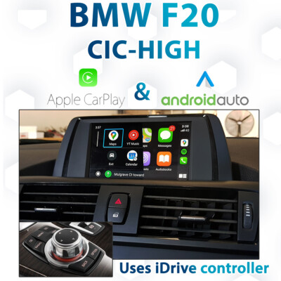 BMW F20 CIC-HIGH iDrive - Apple CarPlay / Android Auto Integration