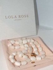 Lola Rose Necklace London Semi Precious Jewelry Tumbled Stone Box [954w]