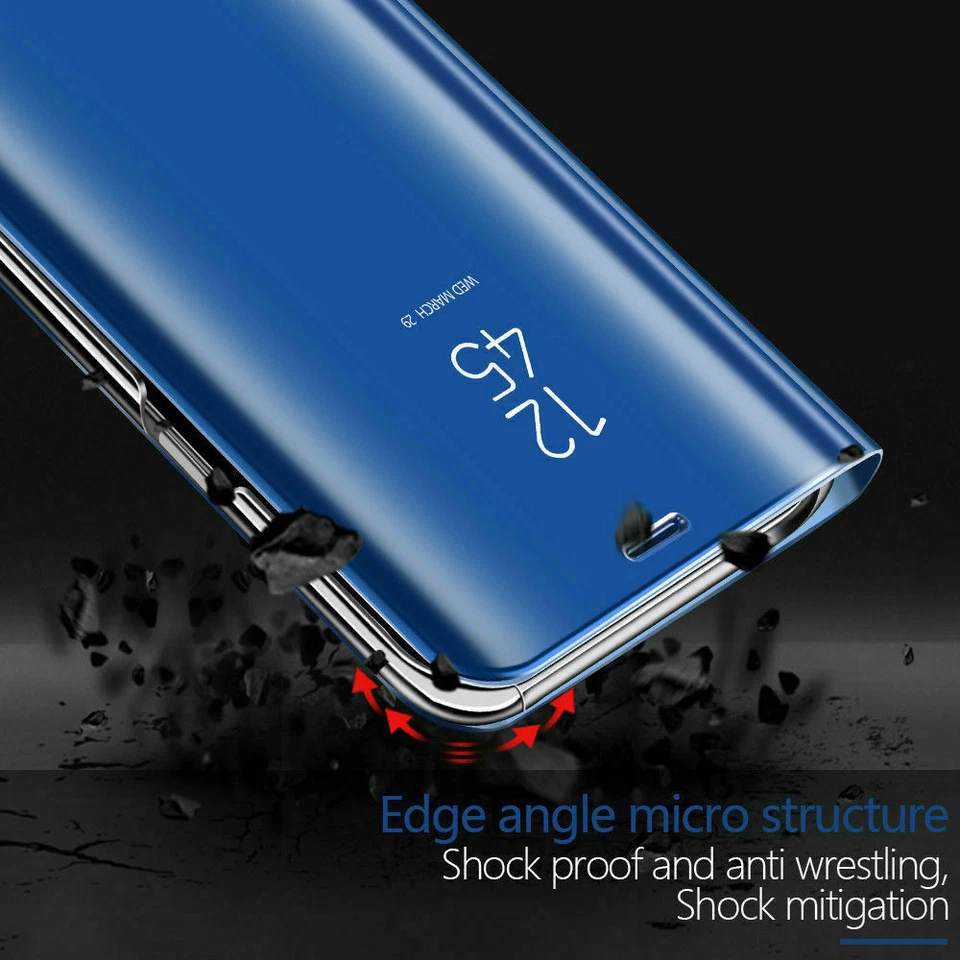 For Huawei P40 P30 Pro Mate 40 30 Lite Smart View Leather Case Window Flip Cover - Image 4 of 4