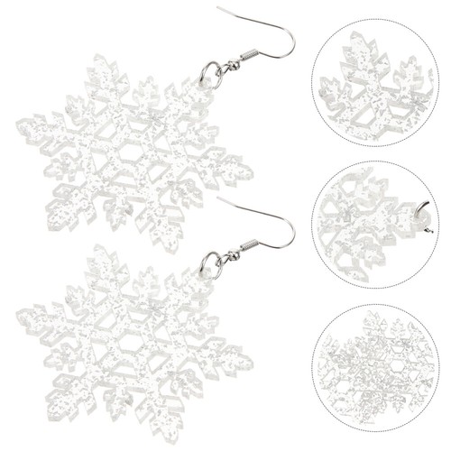 Rideau De 138 LED En Forme De Flocons De Neige Blancs Par 37,10