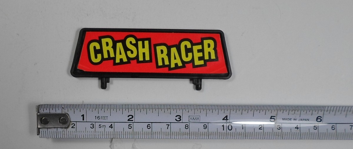 TYCO VTG 1991 CRASH DUMMIES DUMMY DERBY CRASH CAR ROOFTOP