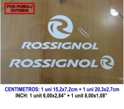 Sticker Vinilo Pegatina Decal Vinyl Aufkleber Adesivi Autocollant Rossignol