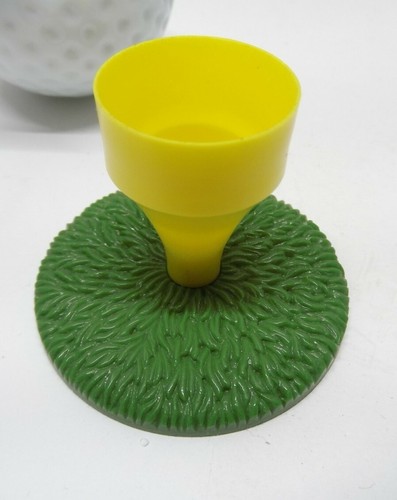 Vintage Avon 4" Golf Ball & Golf Tee Protein Hair Lotion 4 men Vintage Decanter - Picture 7 of 9