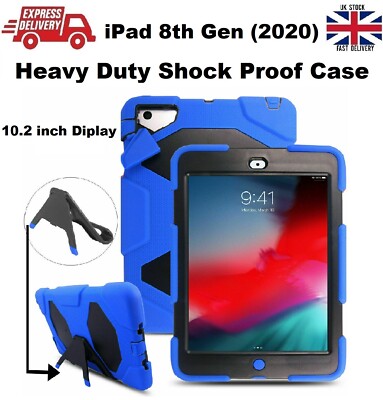 Robuste militärische strapazierfähige Silikon-Gummi-Hülle für iPad 8. Gen (2020) 10,2 Zoll