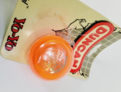 Vintage 90's 1997 Duncan ORANGE Imperial Yo-Yo #3269NP | eBay