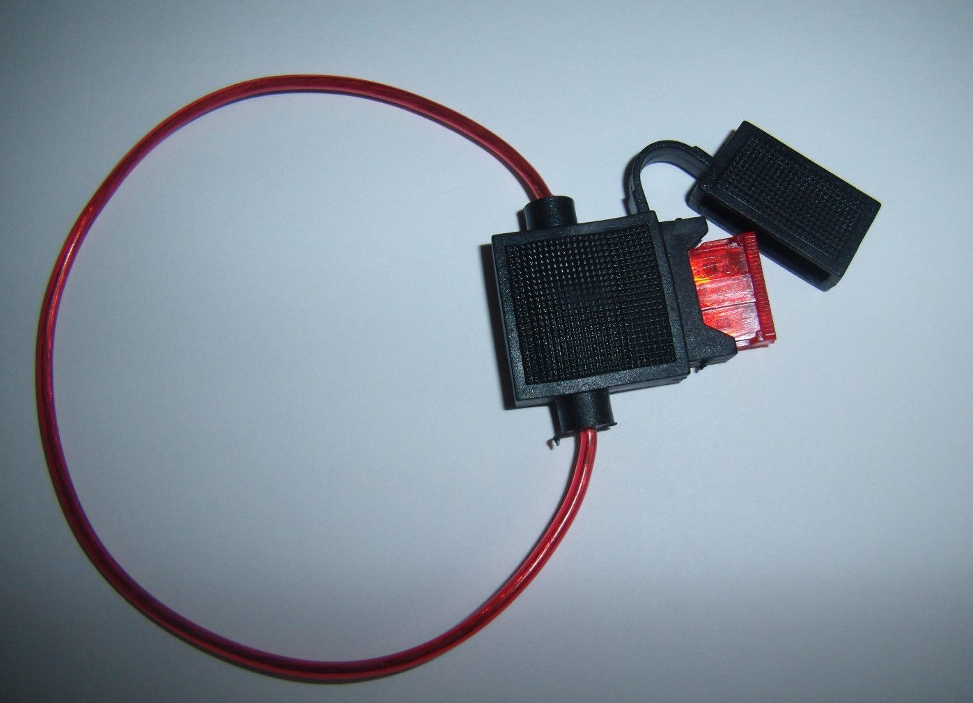 10 18 Gauge Ga AWG ATC InLine Fuse Holder w/Covers Car Audio Alarm