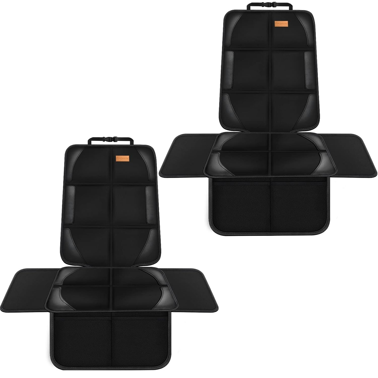Car Seat Protector, 2 Pack of Seat Protectors, Thickest Padded 600D Fabric Paddi
