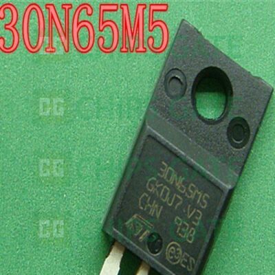 1PCS STF30N65M5 MOSFET N-  650V 22A TO-220FP 30N65 STF30N65 #W10