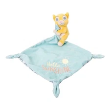 Disney Store Disney Baby Lion King Simba Hello Sunshine Plush Blankie for Baby