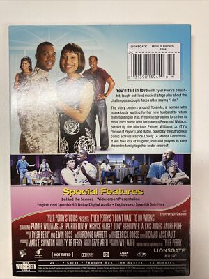 Tyler Perry's I Don't Want to Do Wrong (DVD, 2012) 31398159490| eBay