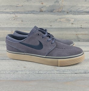 Nike SB Zoom Stefan Janoski Skate SAPATOS Cinza/Preto Masculino Tamanho 7 Novo | eBay
