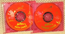 o'o'o Set of 2 . ARTHUR's THINKING MATH GAMES Kids Educational Home Schooling