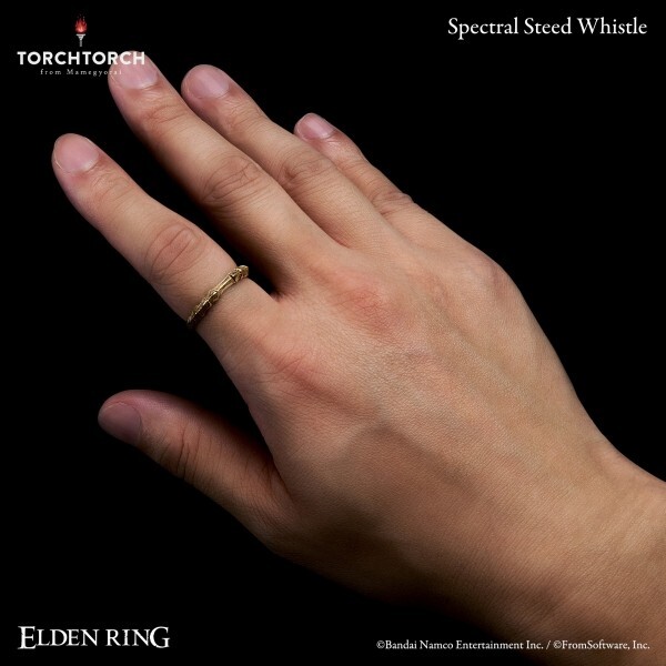 ELDEN RING x TORCH TORCH - Spectral Steed Whistle Ring NEW Japan