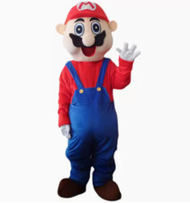 2024 Super Mario Mascot Costume Cosplay Party Fancy Dress Brothers Suits Adult