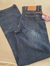 New Girls LUCKY Brand Cotton Dark Wash DENIM Jeans Low Rise Flare Sz 12R 28x28