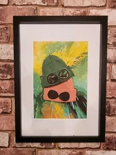 Football Casuals C P Company  pop Art Style Tribute Picture Print Wall Art