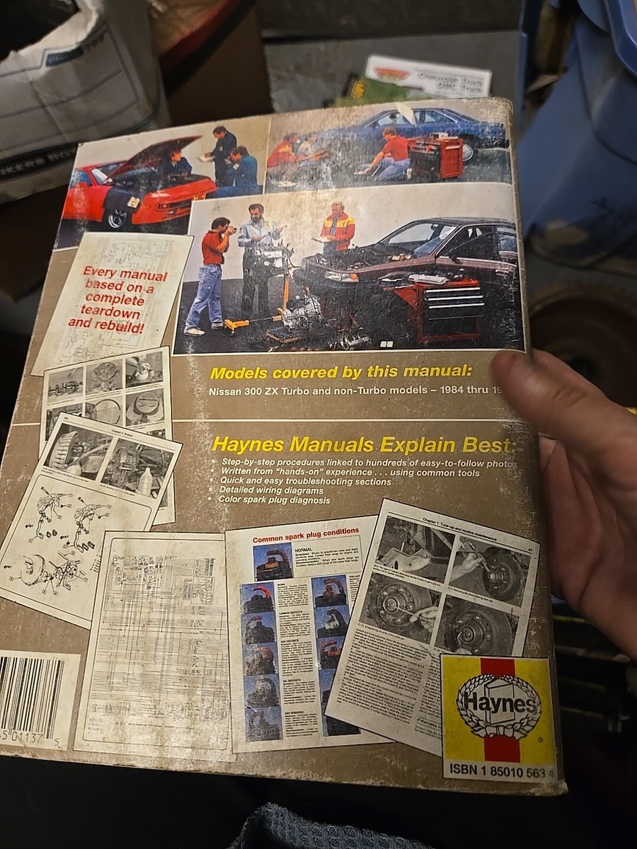 Nissan 300zx 1984-1989 HAYNES REPAIR MANUALS Service Guide Book | eBay