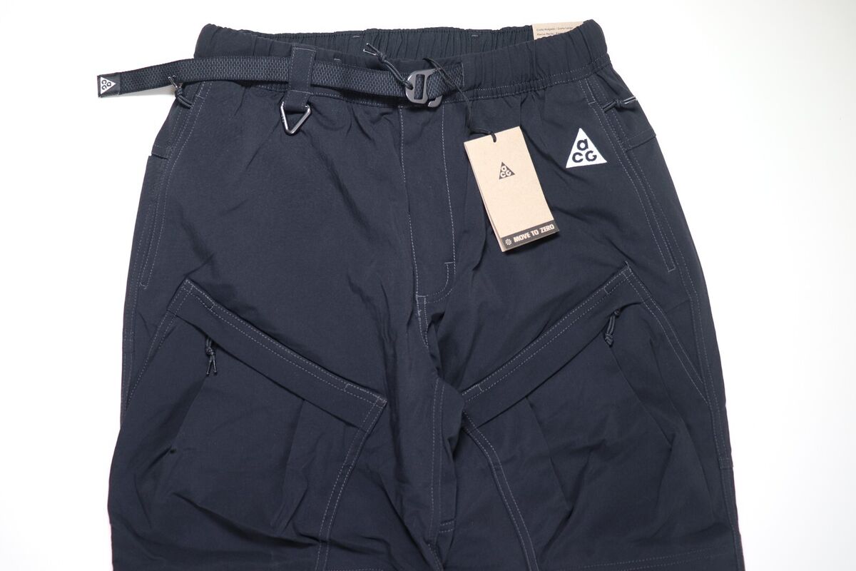 NIKE ACG SMITH SUMMIT CARGO LOOSE PANTS TROUSERS - BLACK NIKE ACG SMITH SUMMIT CARGO LOOSE PANTS TROUSERS - BLACK