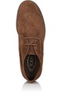 100% AUTHENTIC NEW MEN TODS BROWN SUEDE 2 EYE CHUKKA BOOTS UK 10/US 11 D — photo 4