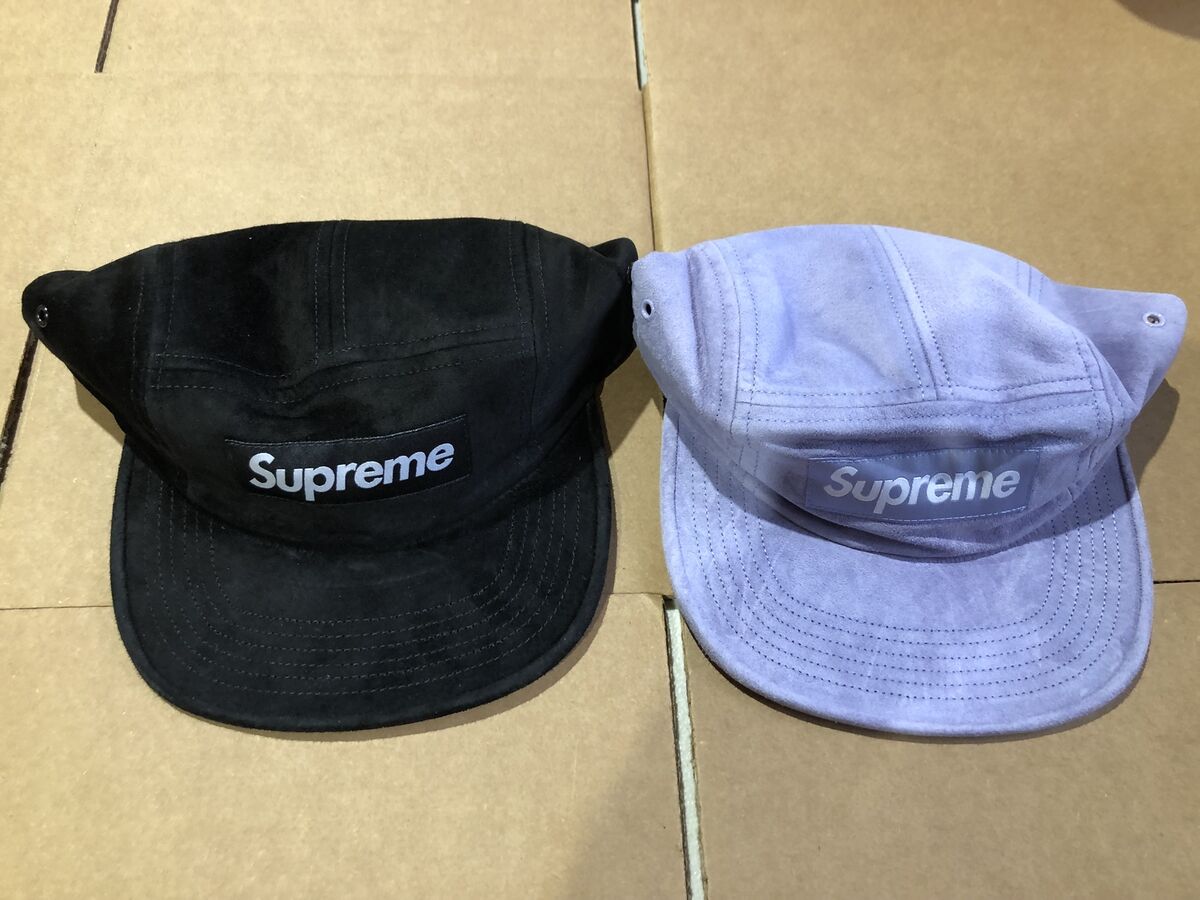 Supreme Suede Camp Cap Black LightPurple S/S 18 | eBay Supreme Suede Camp Cap Black LightPurple S/S 18 | eBay