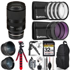 Tamron 17-70mm f/2.8 III RXD Lens for FUJIFILM, 3 Lenses Tripod Backpack - 32GB