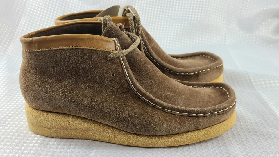 Mujer 6.5/Hombre 5 De Colección Años 70 Gamuza Chukka Bota Aspen Trail Finders Zapato Nuevo de Lote Antiguo RR Foto 2 de 4