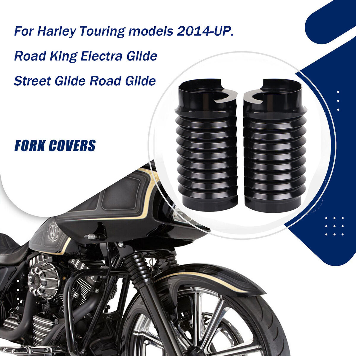 Street Glide Harley Boot Covers Harley Davidson Boots 49mm Fork