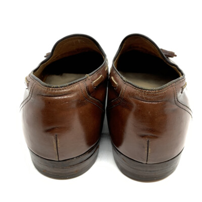 Vintage Churchs Custom Grade Two Tassel Loafers Brown Mens  display picture 3