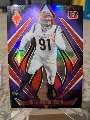 2024 Panini Phoenix - Trey Hendrickson PURPLE FADE - Bengals #138