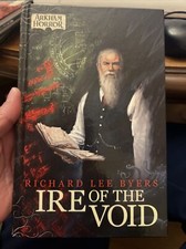 Ire Of The Void - Richard Lee Byers Arkham Horror Hardcover 2017 - No Card