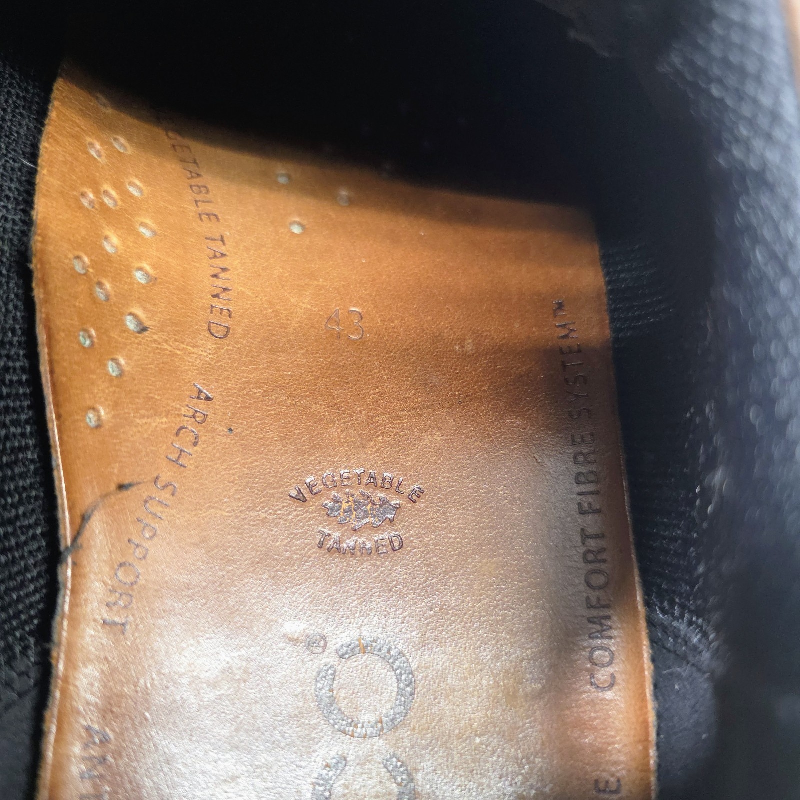 Ecco Track 2 GTX Waterproof Low Shoes Brown Leather Mens Size EU 45 US 9 to 9.5