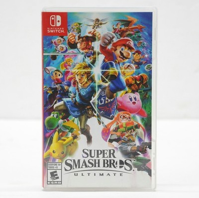 Super Smash Bros. Ultimate (Nintendo Switch, 2018) Game Cartridge w/ Case