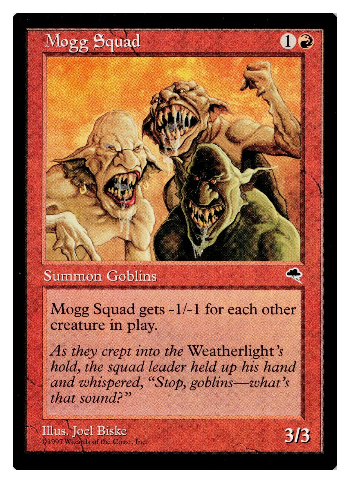 Mogg Squad 192 Uncommon Tempest Magic: The Gathering Lightly Played