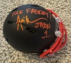 ARI LEHMAN SIGNED AUTO BLACK MINI HELMET F*** FREDDY JASON 1 BGS AUTOGRAPHED D — photo 1