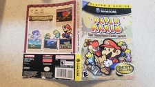 Official Cover for Paper Mario: The Thousand Year Door Nintendo Gamecube, 2004 