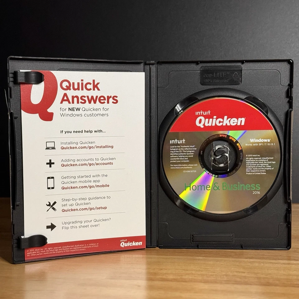 ⚡️QUICKEN Home And Business 2016 For WINDOWS PC - PLEASE READ BELOW ⚠️TESTED - Image 4 of 4