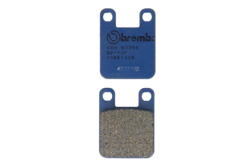 Brembo 07BB1205 plaquettes de frein anti-bruit pour supprimer les vibrations sur RR 0.1