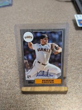 2022 Topps Update Series - 1987 Autographs Kervin Castro RC Black 119/199