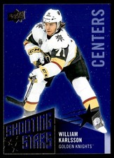 2018-19 Upper Deck Shooting Stars Centers William Karlsson Vegas Golden Knights