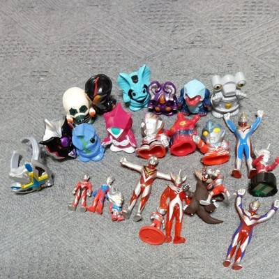 Ultraman finger puppet monster soft vinyl figure bulk sale 20 items or more