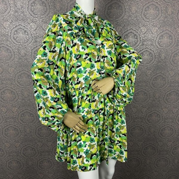 Women Ted Baker Dress Green Viscose 38